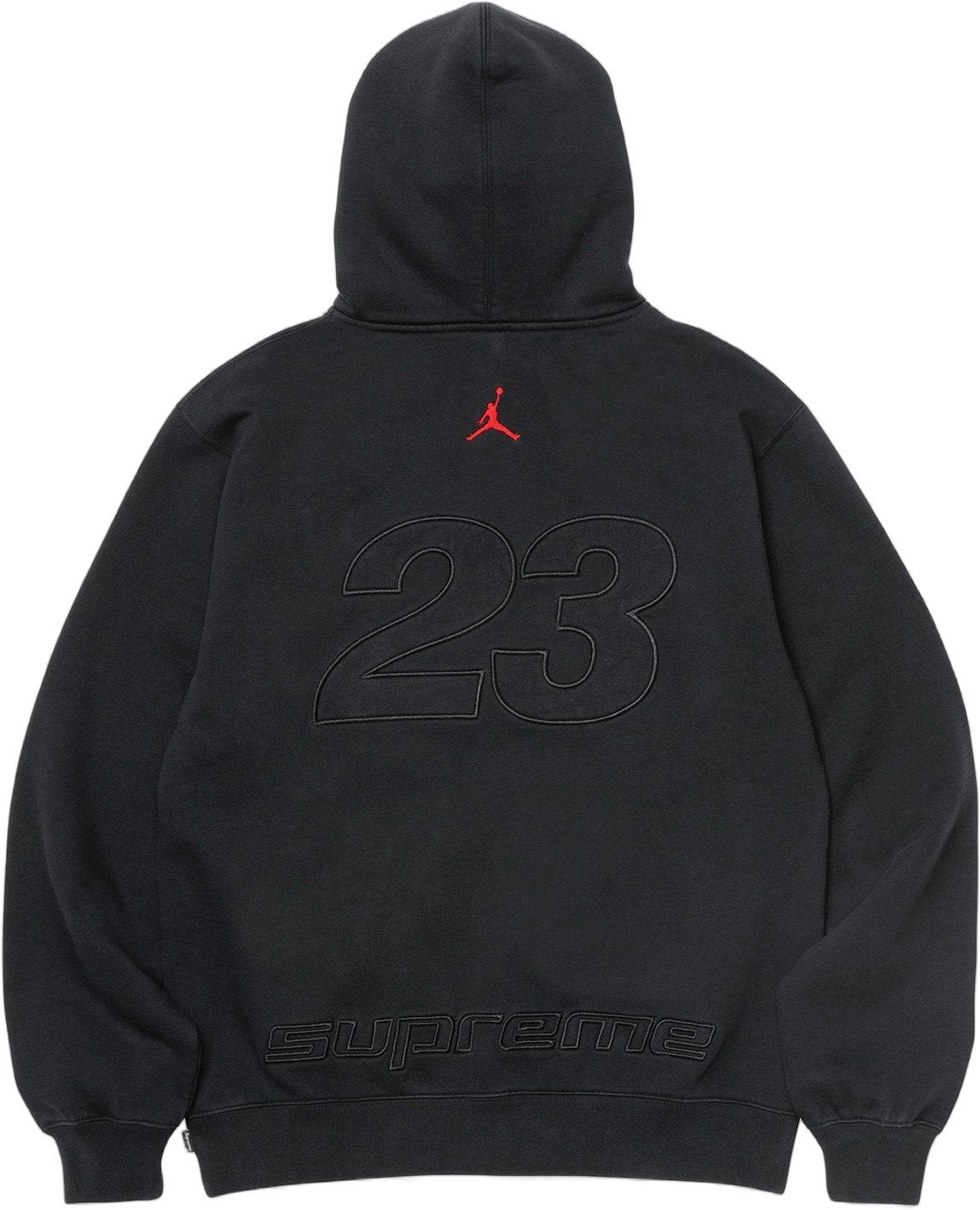 Supreme®/Jordan® Zip Up Hooded Sweatshirt view 6